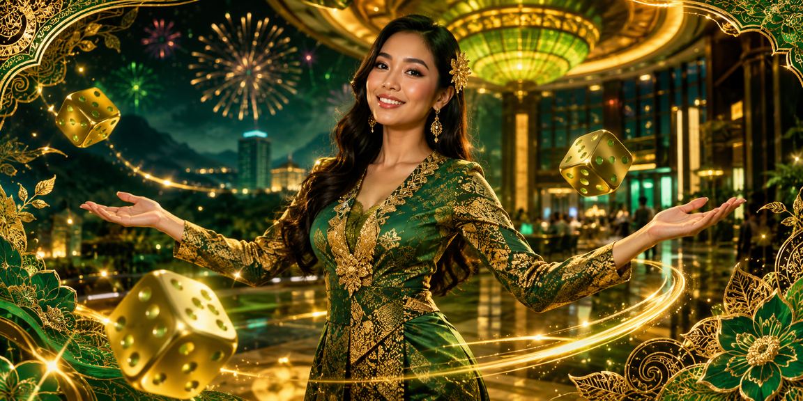 Permainan dadu gaya batik di Genting Highlands dengan suasana penuh warna