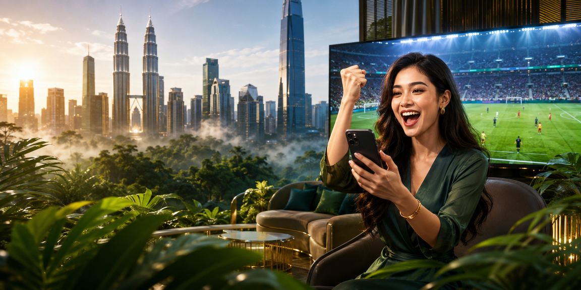 Pengguna di Kuala Lumpur membuat deposit pertama melalui telefon pintar dengan antara muka bergaya Melayu