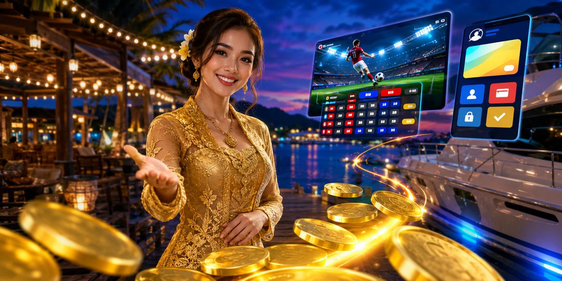 Suasana pertaruhan sukan di Langkawi dengan busana kebaya tradisional
